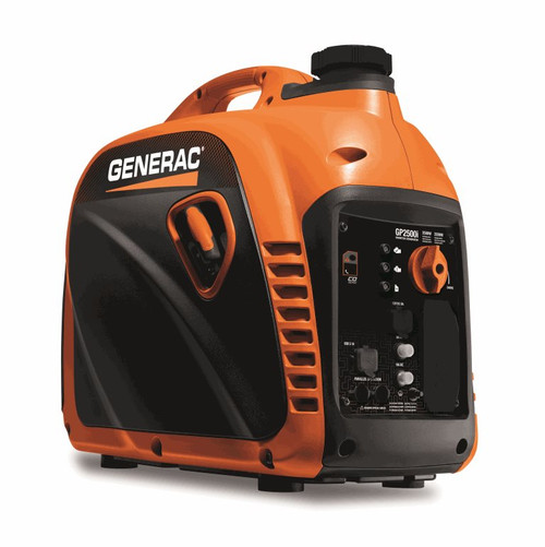 Generac 8251 GP2500i 2200W Portable Inverter Generator w/COsense (CARB Compliant)