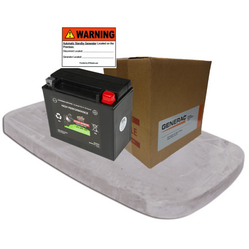 Premium Starter Package for Generac 14kW Air-Cooled Standby Generators