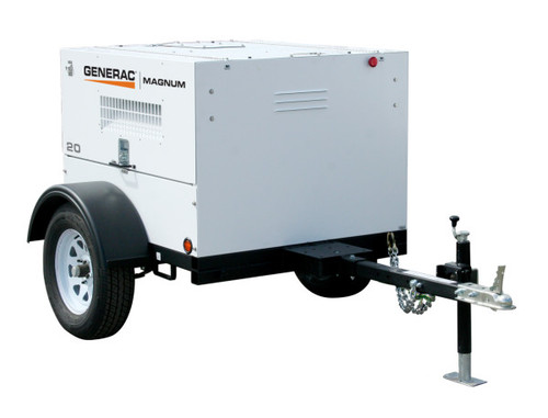Generac MLG20IF4 19kW Mobile Light Towable Diesel Generator with Isuzu Engine