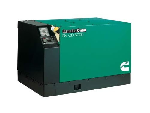 Cummins Onan 6HDKAH-1044 QD 6000W 120V Diesel RV Generator
