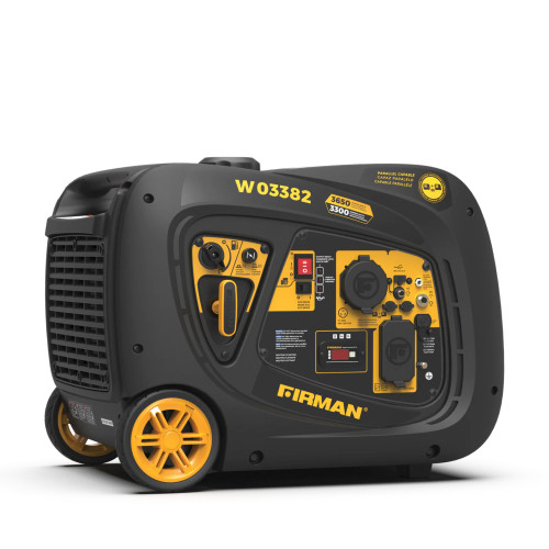Firman W03382 3300W Electric Start Portable Inverter Generator