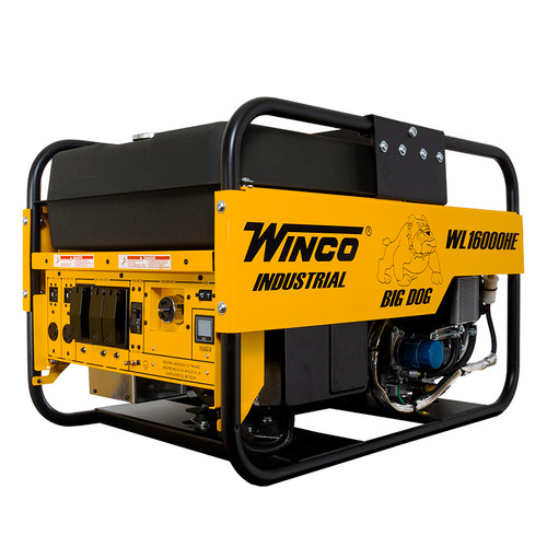 WINCO WL16000HE-03/B 14000W Electric Start Portable Generator