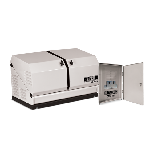 Champion 100179 12.5kW Generator with 100A 12-circuit Transfer Switch